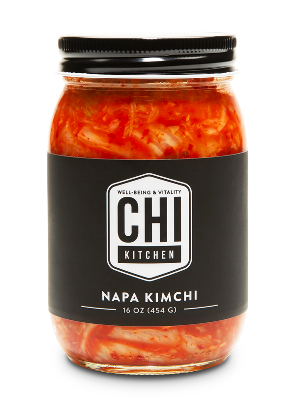 Kimchi de chou napa en tranches